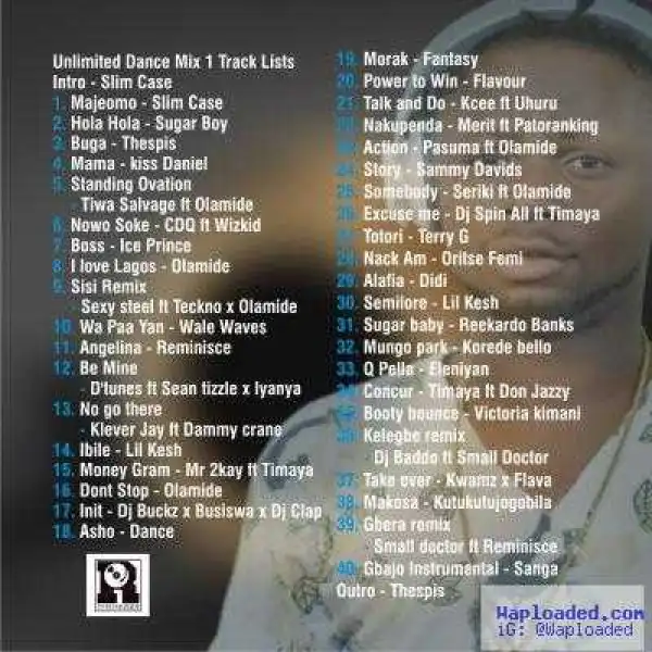 Dj Rharzque - Unlimited Dance Mix Vol. 1